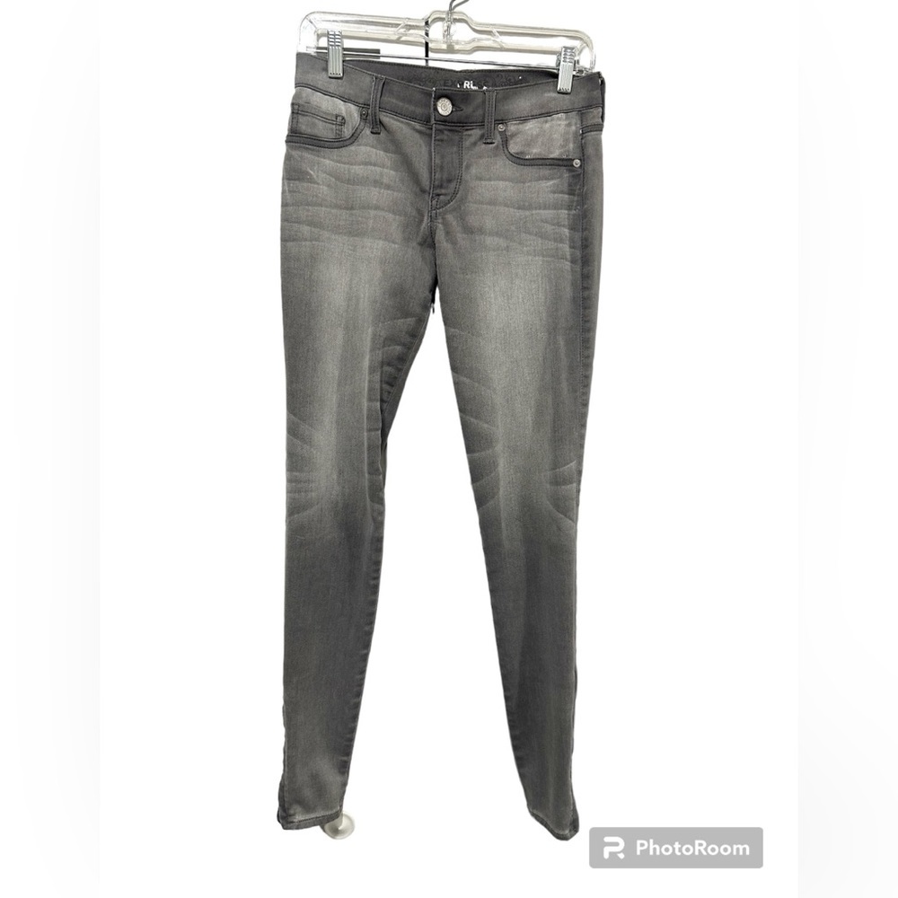 Express Mid Rise Jean Leggings Gray Size 2